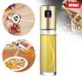 Glass Oil Spray Bottle Pump for Oil-100 ml-Control Kitchen Olive Oil-Sprayer Pot Bottle Dispenser Gadget Cooking Tools For BBQ,Baking,Frying,Salad. 