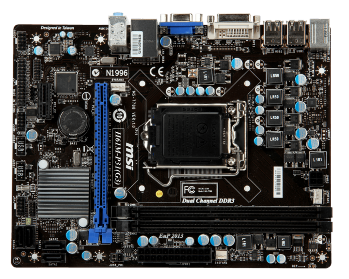 H61 3RD Gen motherboard