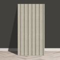 New Self-adhesive 3D Wall Sticker Moisture-proof PVC Wood Grain Sticker Waterproof Decorative Stripe Wall Tile Sticker Living Room. 