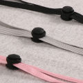 5pieces Sun Flexible Elastic Retaining Clip Removable Cord Fastener Windproof Rope Hat Chin Strap. 