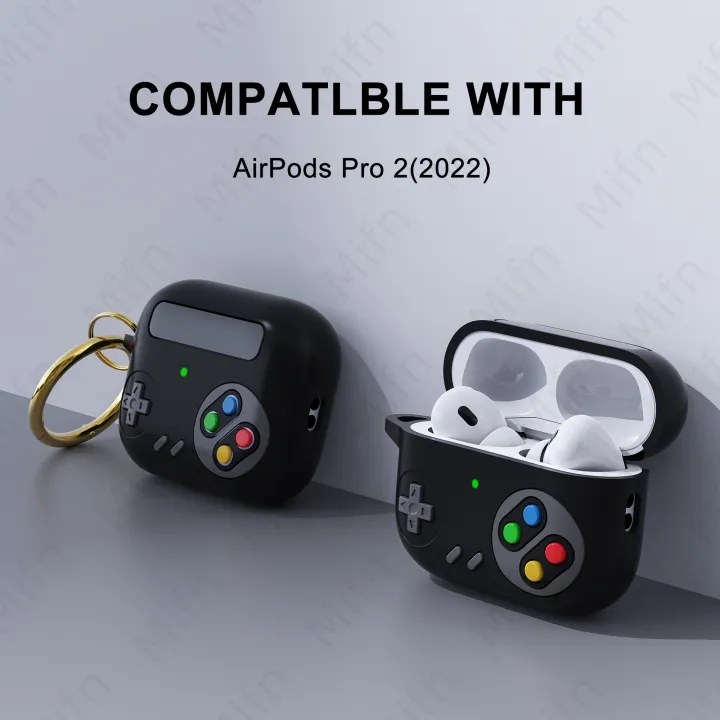 New%20Luxury%20Case%20For%20Air%20Pods%20Pro%202%203d%20Retro%20Game%20Console%20Airpod%20Pro%20Protective%20Case%20With%20Keychain%20For%203%20Silicone%20Case%20-%20Image%203