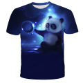 Fashion Cute Panda Animel 3d Printed Men Women Children Clothing Short Sleeve T-shirt Bamboo Shoots Theme Classic Tees Top Male. 
