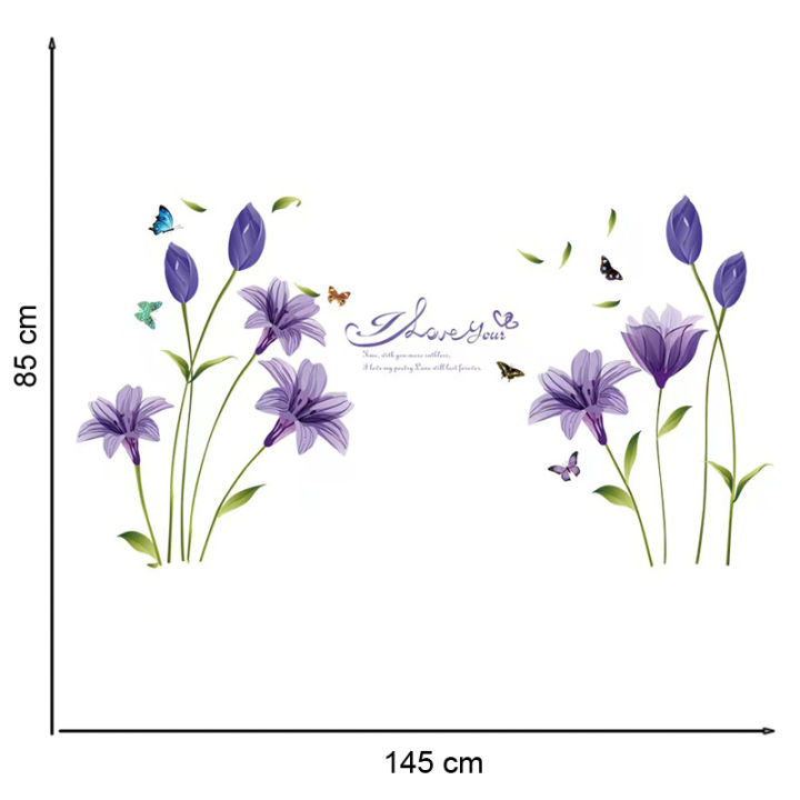 Lavender%20purple%20dream%20flower%20Beautiful%20Home%20Decoration%20animals%20tree%20bridge%20baby%20children%20cartoon%20bedroom%20room%20decor%20wall%20stickers%20removable%20kids%20nursery%20decal%20sticker%20Wall%20Decoration%20Stickers%20wall%20deco%20-%20Image%205