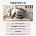Outtobe Swimming Goggles Large Frame HD Lenses Integrated Earplug Design Anti Fog Waterproof Colorful Beach Eye Mask Men Women Diving Glasses Water Sports Eye Protection Swimming Glasses. 