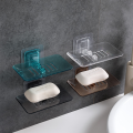 Bathroom Accessories Soap Dish Double Layer Soap Dish Double Layer Soap Holder No Drilling Soap Rack Wall Mounted Soap Rack. 