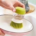 【HOT】 Dishwashing Brush With Soap Dispenser Household Soap Dispenser Dishwashing Brush Kitchen Dishwashing Brush With Holder. 