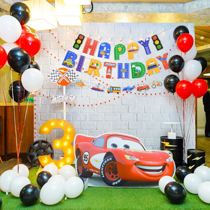 Happy%20Birthday%20Banner%20Cartoon%20Airplane%20Car%20Vehicle%20Cake%20Per%20Transportation%20Theme%20Decorations%20Baby%20Shower%20Kids%20Party%20Supplies%20-%20Image%203