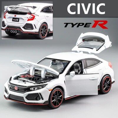 model%20bike%201:32%20HONDA%20CIVIC%20TYPE-R%20Alloy%20Car%20Model%20Diecasts%20Toy%20Vehicles%20Metal%20Sports%20Car%20Model%20Sound%20and%20Light%20Collection%20Childrens%20GiftParty%20Tableware%20-%20Image%207