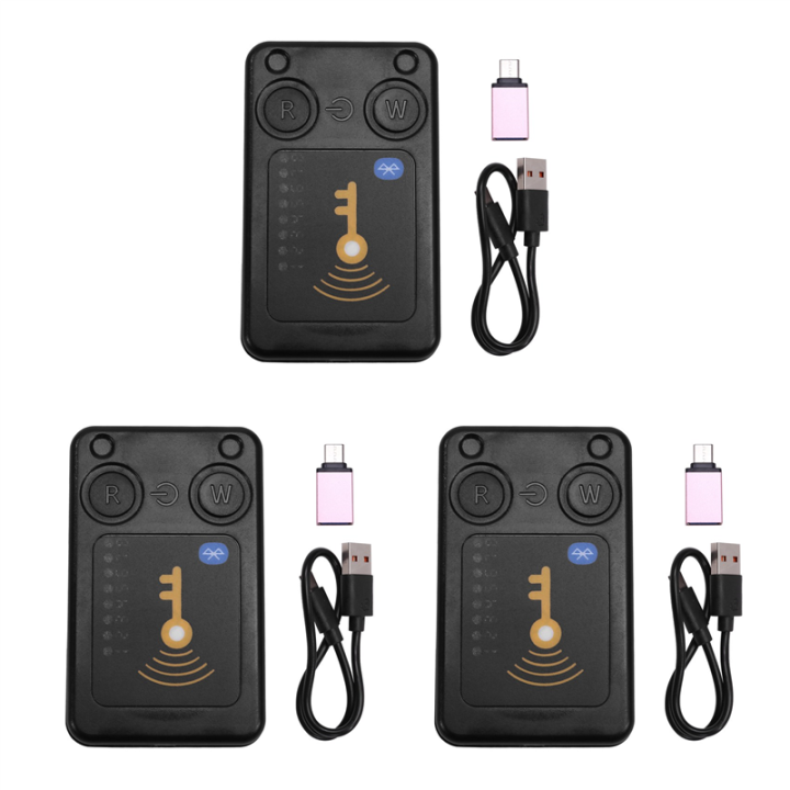 3X RFID Smart Chip Reader ISO14443 Key Detection EM125KHZ IC 13.56Mhz ...