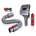 Pet Grooming Kit , Dog Brush Hair Vacuum Attachment Replacement Accessories Fit for Dyson V7/8/10/12/15, with Extension Hose and Trigger Lock. 