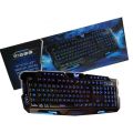 Gaming Keyboard M200 LED Wired USB Illuminated Cool Ergonomic PC Gaming Keyboard Adjustable 3 Color LED Backlight Backlit Keyboard. 