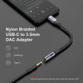 USB Type C to 3.5mm Jack Headphone USBC Earphone DAC Audio Adapter Cable for Samsung S23 Ultrta Xiaomi Oneplus 1+ Google Pixel 7. 