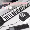 Handroll Electronic Piano 88 Key Portable Foldable Environmental Piano Professional Home Practice Piano. 