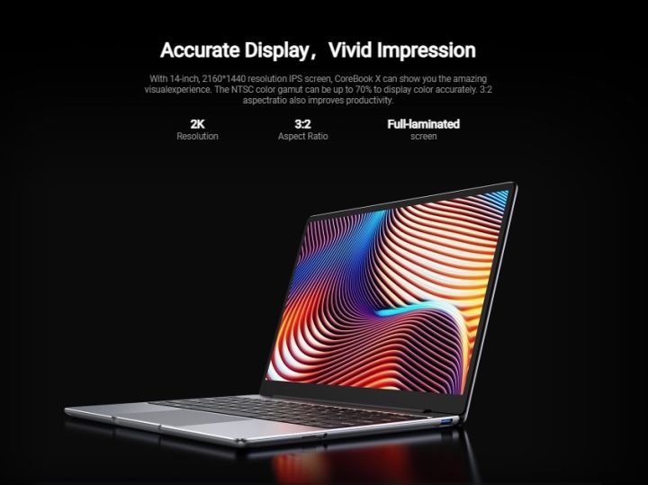 CHUWI%20CoreBook%20X%2014%20inch%20Intel%20Core%20i5-8259U%20laptop%202.3-3.8GHz%202K%20resolution%20Intel%20Iris655%20Graphics%208GB%20RAM%20+512GB%20SSD%20Ultrathin%20-%20Image%204