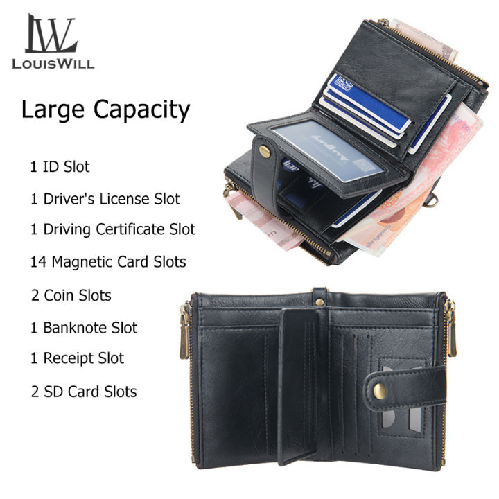 LouisWill%20Men%20Wallets%20Bags%20Business%20Wallets%20PU%20Clutch%20Zipper%20Wallets%20Fashion%20PU%20leather%20Short%20Wallet%20Travel%20Purses%20Handbag%20Coin%20Pouch%20ID%20Credit%20Cards%20Holders%20Wallet%20for%20Men%20-%20Image%205