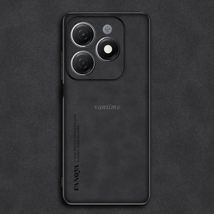 Vantime%20for%20Tecno%20Spark%20Go%202024%20/%20Spark%2020C%20/%20Spark%2020%20Case%20Soft%20Pure%20Leather%20Slim%20Matte%20Back%20Cover%20-%20Image%209