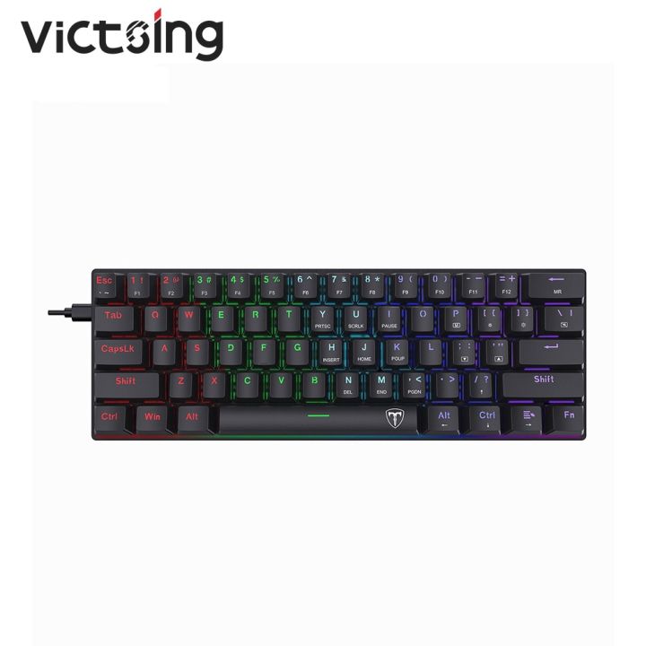 VicTsing%2060%25%2061%20Key%20Mechanical%20Keyboard%20USB%20Wired%20LED%20Backlit%20Axis%20Gaming%20Mechanical%20Keyboard%20for%20Windows%20Mac%20PC%20Gamers%20and%20FPS%20-%20Image%203