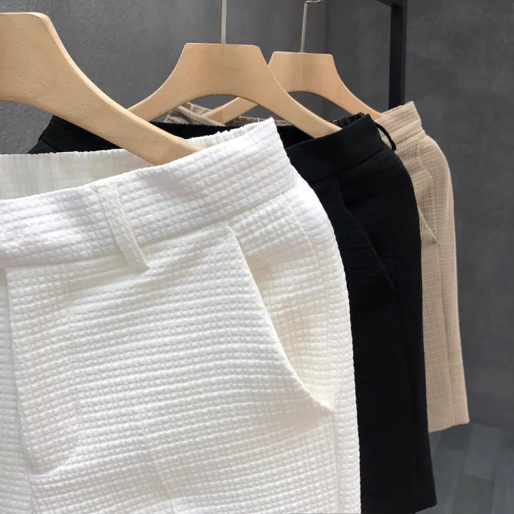 Light%20Business%20White%20Suit%20Shorts%20Men's%20New%20Fashion%20Summer%20Slim%20Straight%20Shorts%20Men's%20Thin%20Short%20Suit%20Pants%20-%20Image%204