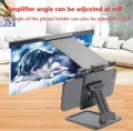 Phone Screen Magnifier Mobile Phone Screen Magnifier 12 Inch Amplifier HD Video Folding Design Magnifying Glass 3D Watch Movies Smartphone Holder Hands Free Watching Experience. 