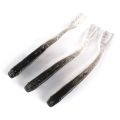 Lure Soft Bait with Hook Small Gray Fish 6 Gram 7cm Lure Bait Long Casting Simulation Fish for Fishing Mandarin Fish, Red Snapper, Snakehead, Catfish Lure [Top-notch quality]. 