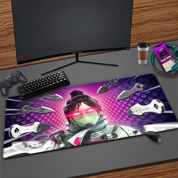 Apex Legends Wraith Kunai Heirloom Game Large Mouse Pad XXL Computer Gaming Mousepad For PC Gamer 900x400mm HD Table Desk Mat