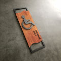 Bedroom Bathroom Door Signs Imitation Wood Toilet Sign House Number Plate Wc Wall Sticker Washroom Signage Address Plaque Plate. 