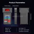 Geepact 12V Multifunctional Battery Testers Automobile Battery Tester LED Display Screen Electrician Tool Auto Repair Industry Detection Digital Battery Diagnosis Portable Battery Testing Device. 