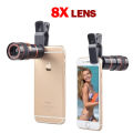 8X Mobile Phone Telephoto Lens Hd Camera Zoom External Phone Zoom Lens Telescope Lens Mobile Phone Optical Telephoto Lens. 