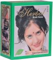 Herpul Black Henna Hair Color Powder for Women and Men | Black Herbal Hair Color Mehandi Powder - 6 Pies One box #FM. 