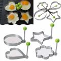 4 Pcs  Fried Egg Pancake Shaper Creative Omelette Mold Mould Frying Egg Tools Kitchen Accessories.. 
