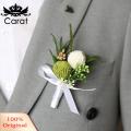 Carat Floral Brooch Elegant Floral Bow Brooch for Wedding Party Dress Decoration Unisex Corsage Pin for Bride Groom Anti-slip Garment Jewelry for Prom Event Clothing Embellishment Pin. 