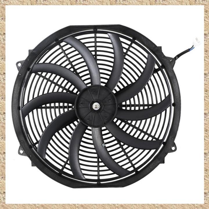 16 Inch Electric Radiator Fan Car Tuning Universal Cooling Fan 12V 80W ...