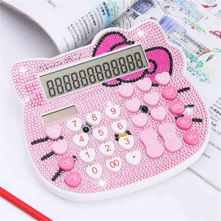 SMASHS%20Office%20Cute%20Hello%20KT%20Pink%20Luxury%20Cartoon%20Calculator%20Electronic%20Calculator%20Solar%20Calculdora%20Diamond%20Calculator%20-%20Image%202