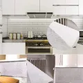 6/12pcs Disposable Kitchen Oil Filter Paper Absorbing Paper Non-woven Anti Oil Cotton Filters Cooker Hood Extractor Fan Filter Non-woven. 