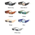 【Top mobile  Store】[BestGO]Rectangle Sunglasses Man Designer Black Shades Sun Small Frame PersonAlibabaty Oculos De Sol.. 