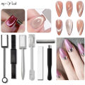 Myyeah 7 Styles Cat Eye Nail Magnet Stick 3D Multi Line Strip Effect Strong Effect Magnetic Rod for DIY Cat Eye Gel Varnish Tools. 