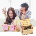 Wife Case Wooden Box Husband Lover Boyfriend For One - Boxes Engraved Gifts Can't Falling In. 