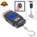 50Kg/10g Portable LCD Display Luggage Weight Digital Electronic Scale Pocket Weighing Hanging Fishing Hook Scale. 
