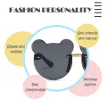 Cartoon Lovely Kids Sunglasses Bear Shape Frame Girls Children Sun Glasses Round Baby Boy Eyeglasses Cute Shades. 