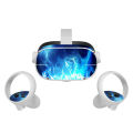 bellylady Oculus Quest 2 Pvc Protective Sticker Precise Cutting Vr Mask Non-marking Dust-proof Film Protection Controller Accessory. 