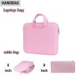 (13/14/15.6inch) SPONGE HANDBAG Laptop Bag Carrying Notebook Case Cover Protective Sleeve Waterproof Macbook手提电脑包. 