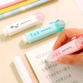 【NEW】 1Pc Kawaii Push-Pull Design Cat Paw Portable Rubber Eraser Cute Erasers For Kids School Office Supplies Japanese Stationery. 