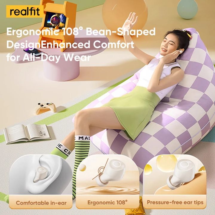 Realfit%20F4%20Mini%20ANC%20Bluetooth%20Earphones%2040dB%20Active%20Noice%20Cancellation%20HIFI%20Heavy%20Bass%20Wireless%20Earbuds%20-%20Image%207