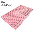 1PC Shower Mat Extra Large Bath Non Slip Porous Kitchen Bathtub Strong Suction Anti-Mold TPE Pad Shower Mat. 