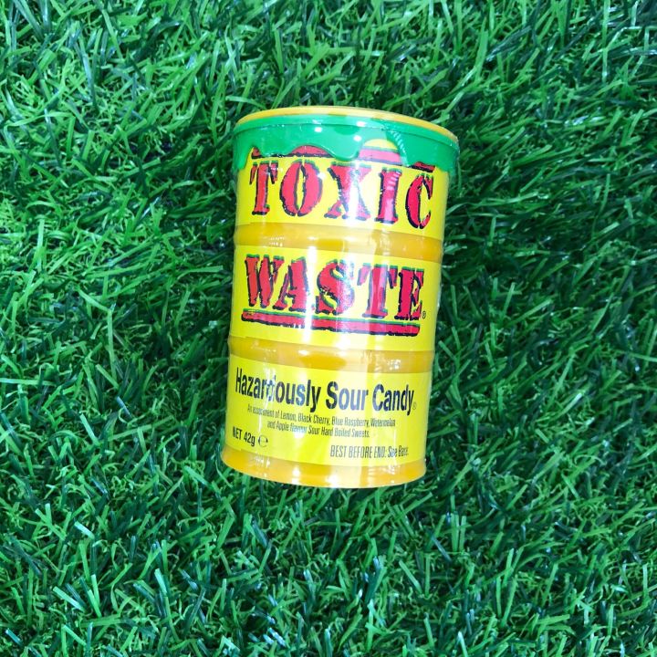 Toxic Waste Yellow Sour Candy