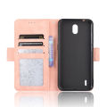 Nokia C2 Wallet Case with Card Holder, Leather Kickstand Card Slots Phone Case Cover for Nokia C2. 
