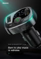 Baseus FM Transmitter Aux Modulator Wireless Bluetooth Handsfree Car Kit. 