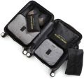 6pcs Packing Cubes Luggage Bags Organizer Durable Travel Travel Luggage Packing Organizers Set with Toiletry Bag Pink. 