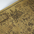 【Fullyoung_520 Store】Magic World Map Kraft Paper Poster Decorative Wall Painting Cafe. 