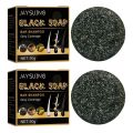 Hair Color Restoration Shampoo Bar Natural Hair Color Improvement Soap Set for Gray Hair Coverage Softening Growth 2pcs 50g Gray. 